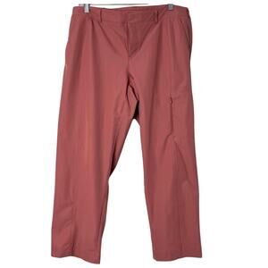 Kirkland Signature Ladies Travel Pants Size 10 peach/orange